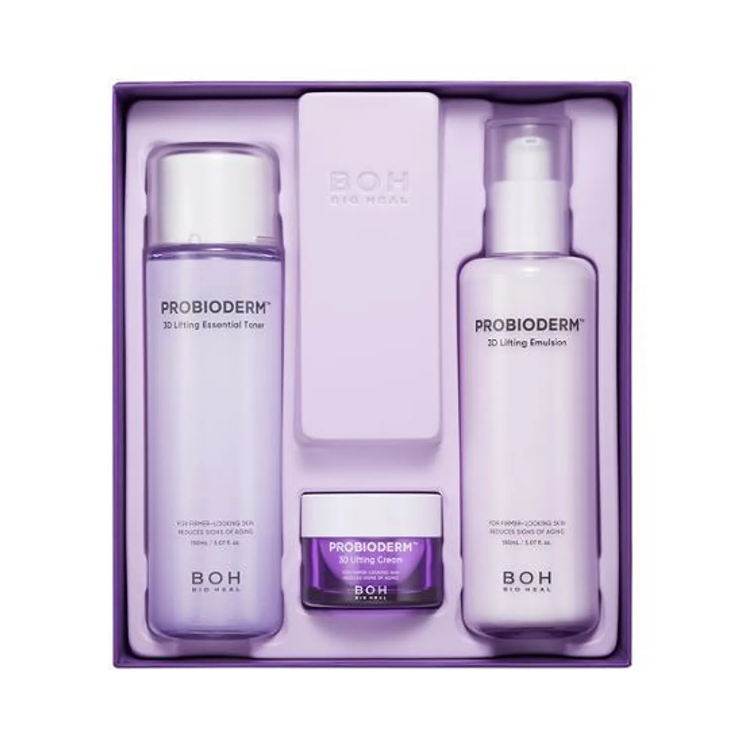 BOH PROBIODERM 3Dリフティングセット BIOHEAL BOH Probioderm 3D Sıkılaştırıcı Cilt Bakım Seti - MSK Kozmetik