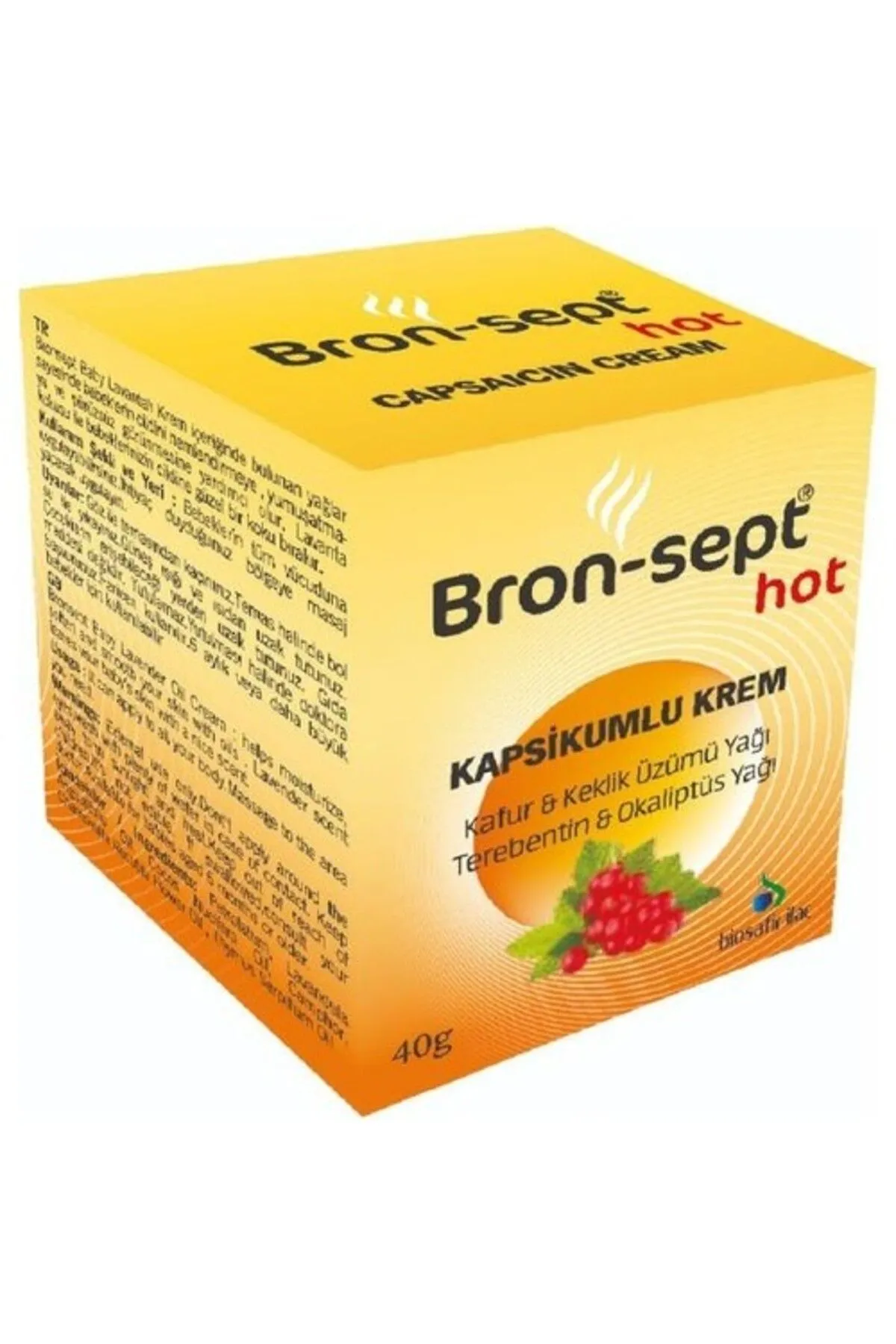  Bron-Sept Hot Kapsikumlu  Merhem(Isıtıcı) 40 g