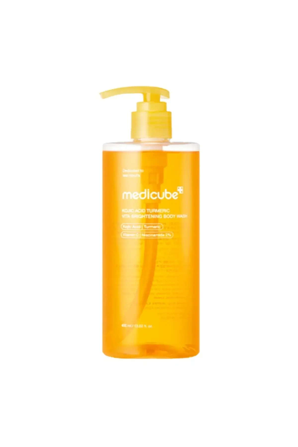 Medicube Kojic Acid Turmeric Brightening Body Wash (400ml)