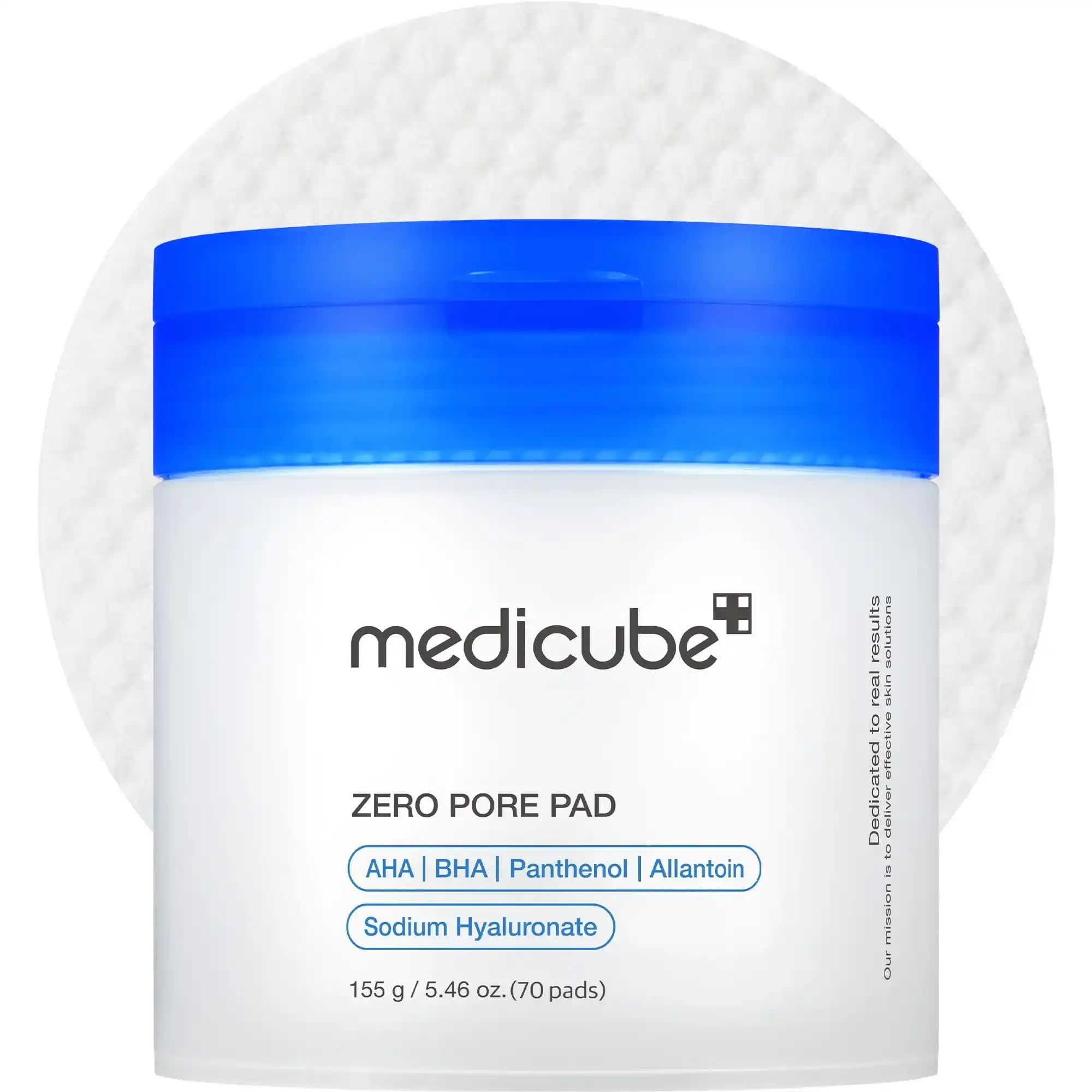 Medicube - Zero Pore Pad 70li (Siyah ve Beyaz Nokta Karşıtı Gözenek Arındırıcı Asitli Ped) 155gr