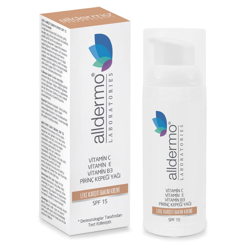  Alldermo Leke Karşıtı Bakım Kremi Spf 15 50 ml