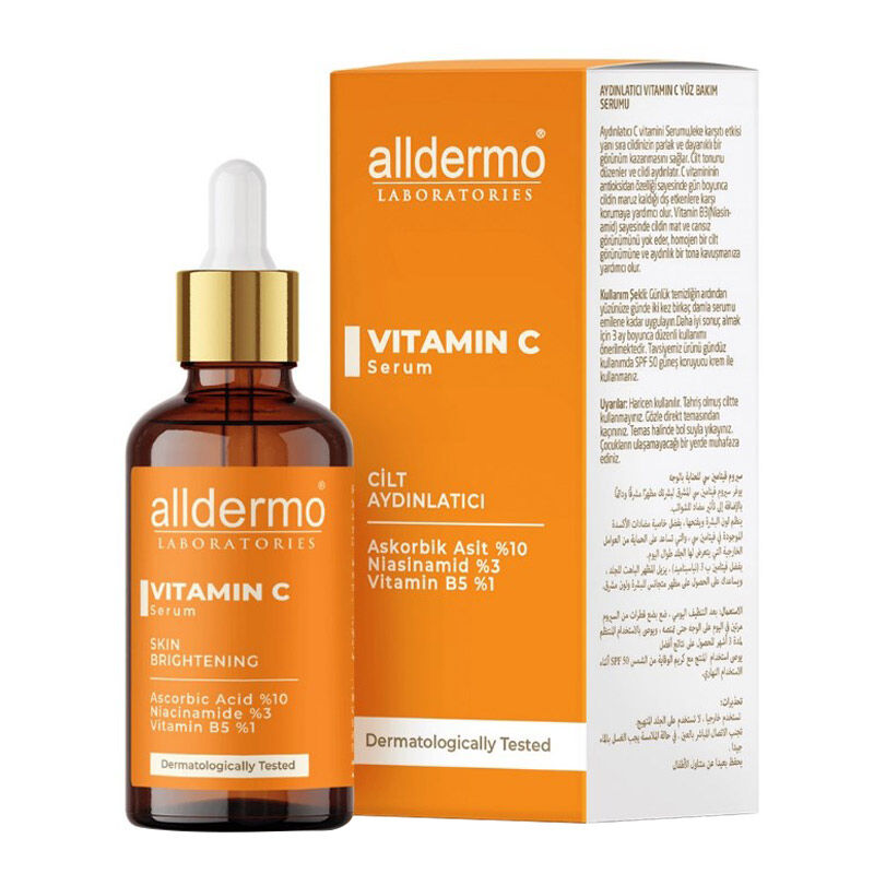 Alldermo Vitamin-C Cilt  Aydınlatıcı Serumu 30 ml