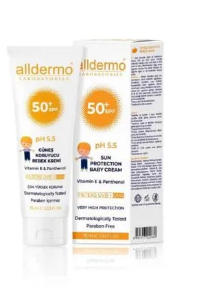 Alldermo Spf50+ Çocuk  Güneş Losyonu 200 ml