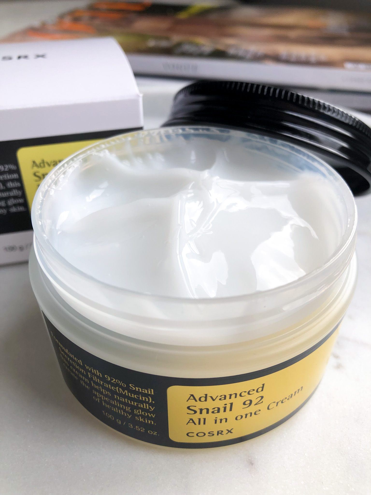 Cosrx - Korea Advanced Snail 92 All In One Cream (Besleyici Salyangoz Müsin Kremi) 100gr