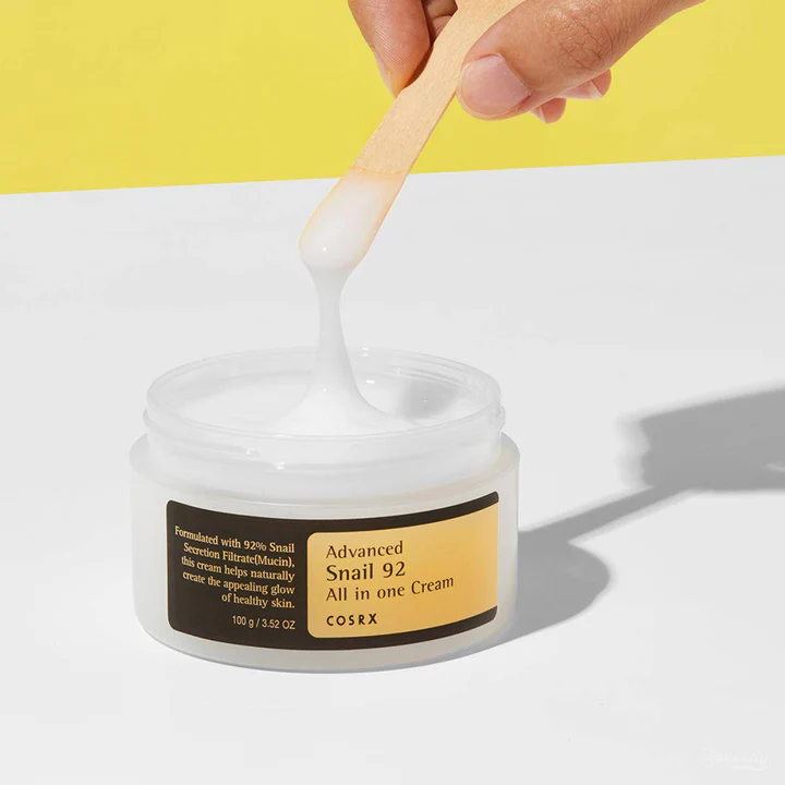 Cosrx - Korea Advanced Snail 92 All In One Cream (Besleyici Salyangoz Müsin Kremi) 100gr