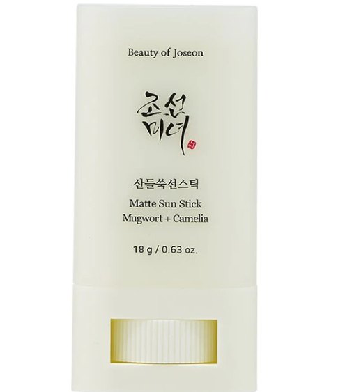 Beauty of Joseon - Matte Sun Stick: Mugwort + Camelia SPF 50+ PA++++ (Mat Bitişli Yüksek UV Korumalı Güneş Filtresi) 18g