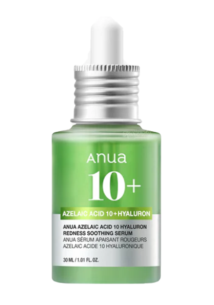 Anua - Azelaic Acid 10 Hyaluron Redness Soothing Serum (Kuruluk Kaynaklı Kızarıklığı Giderici 7 Çeşit Cica Özlü Serum) 30ml