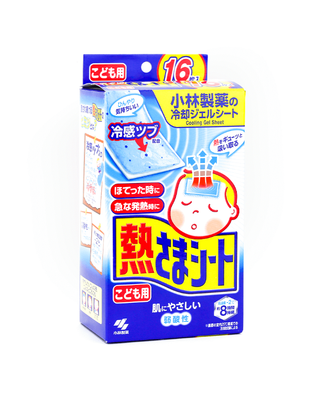 KOBAYASHİ Netsusama Cooling Gel Sheets (16 Adet) - Ateş Düşürücü Jel Bant