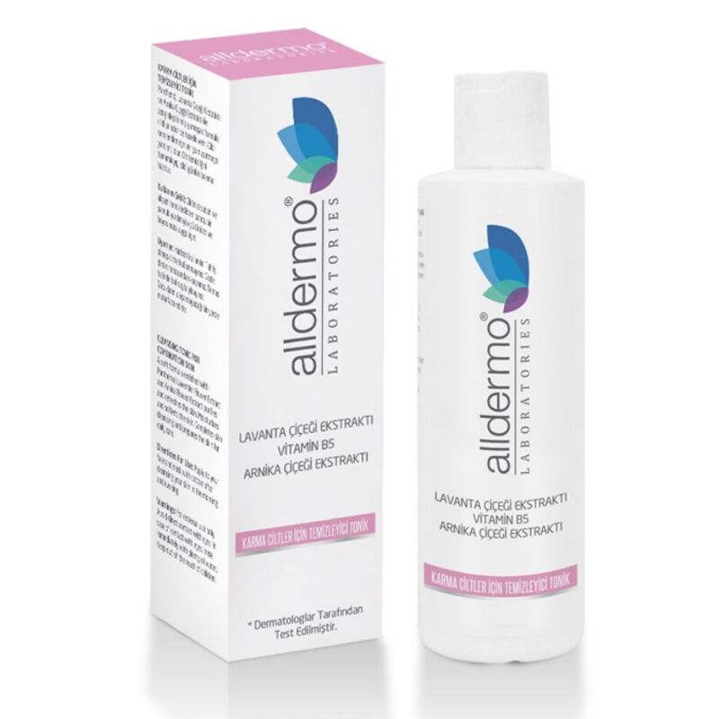  Alldermo Karma Ciltler  İçin Temizleyici Tonik 200  ml