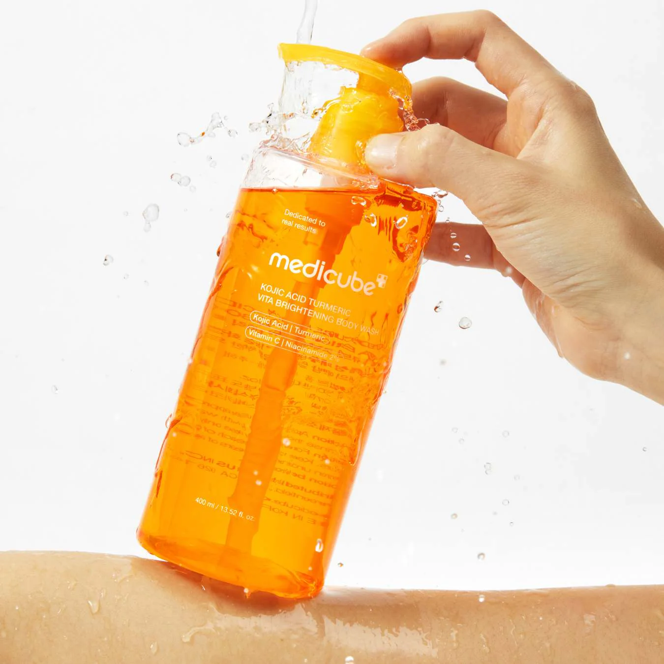 Medicube Kojic Acid Turmeric Brightening Body Wash (400ml)