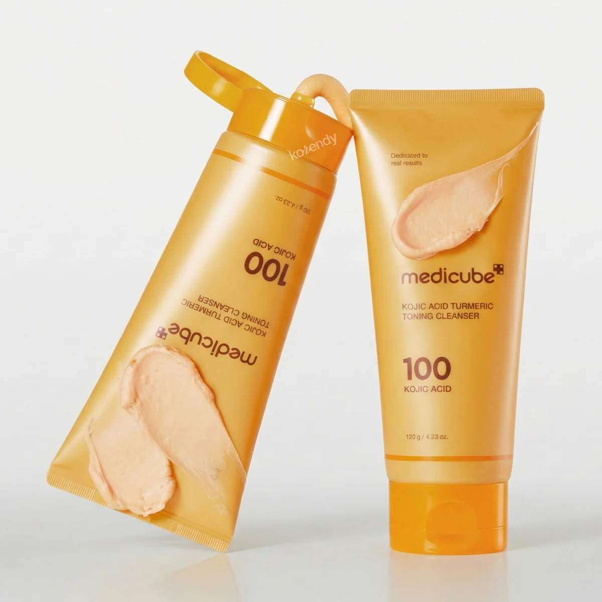 Medicube - Kojic Acid Turmeric Toning Cleanser (Leke ve Donukluk Önleyici Kojik Asit & Zerdeçallı Temizleyici) 120g