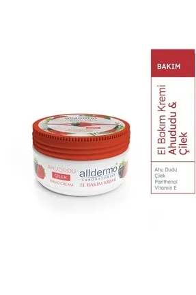  Alldermo Nem. El Bakım  Krem Ahududu - Çilek  (KAVANOZ) 150 ml