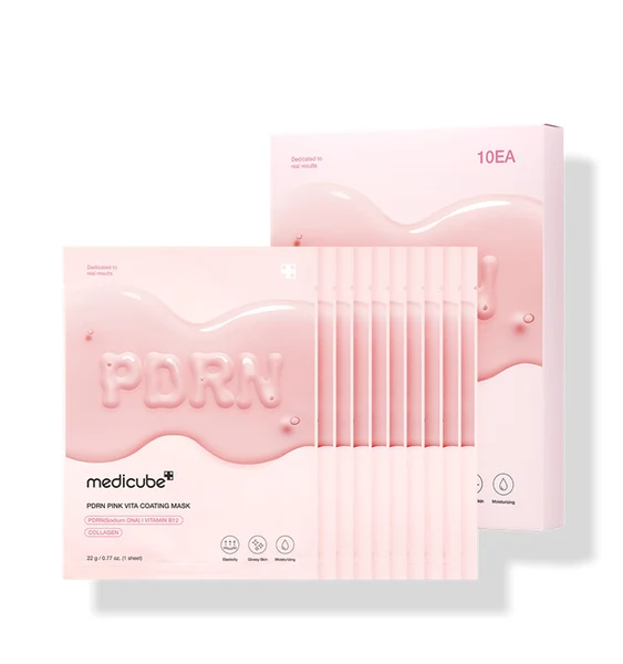 FIRSAT PAKETİ - 5 ADET Medicube PDRN Vita Coating Maske 