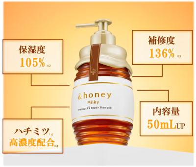 &Honey Milky Precious EX Onarıcı Saç Şampuan Paketi