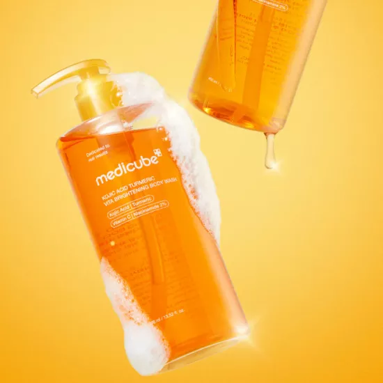 Medicube Kojic Acid Turmeric Brightening Body Wash (400ml)