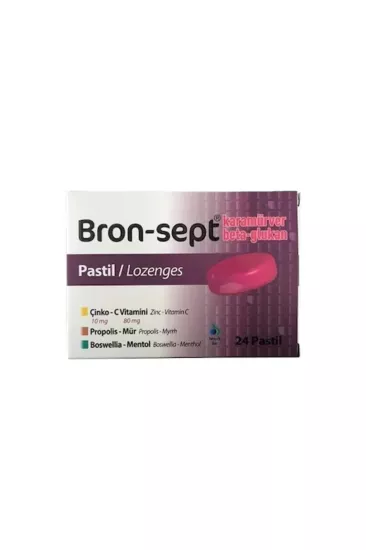 Bron-Sept Karamürver Vitamin C Pastil 24’lü