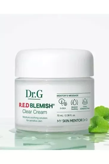 Hassas ve Kızarık Ciltlerin Kurtarıcısı: Dr.G R.E.D Blemish Clear Soothing Cream