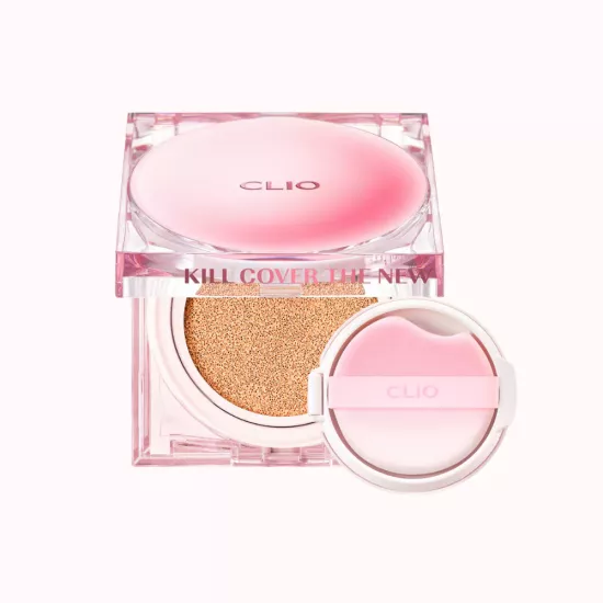 Clio Yoğun Nem ve Işıltı Veren Cushion CLIO Kill Cover Mesh Glow Cushion+Refill Spf50+PA++++ (4 Ginger)
