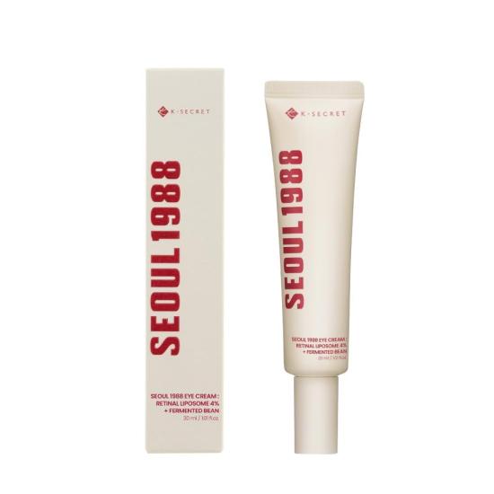 KSECRET Seoul 1988 Eye Cream Retinal Liposome 4%+fermented Bean 30ml -