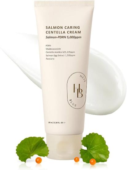 HEVEBLUE Salmon Care Centella Kremi - Somon PDRN, Somon Yumurtası Ekstresi, Centella, Madecassoside HEVEBLUE Salmon Care Centella Kremi - Somon PDRN, Somon Yumurtası Ekstresi, Centella, Madecassoside