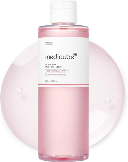 Medicube - PDRN Pink Cica Soothing Toner (Leke ve Donuk Görünüm Önleyici PDRN Toniği) 250ml