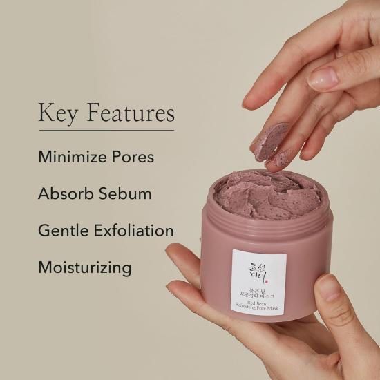 Beauty of Joseon - Red Bean Refreshing Pore Mask (Kırmızı Fasülyeli Gözenek Kil Maskesi) 140ml