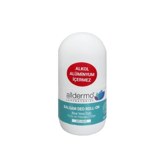 Alldermo Aloe Vera Özlü Kuru ve Hassas Cilt Roll-on Deodorant