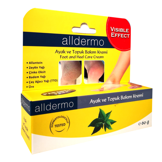  Alldermo Ayak-Topuk  Bakım Kremi 60 g
