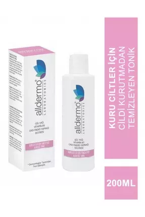  Alldermo Kuru Cilt Temizleyici Alkolsüz Tonik  200 ml