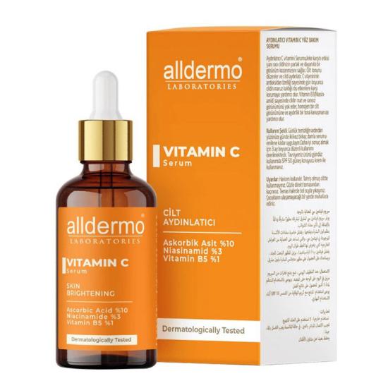 Alldermo Vitamin-C Cilt  Aydınlatıcı Serumu 30 ml
