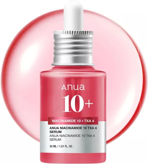 Anua - Niacinamide 10% + TXA 4% Serum (Leke ve Geniş Gözenek Karşıtı Yoğun Parlatıcı Serum) 30ml