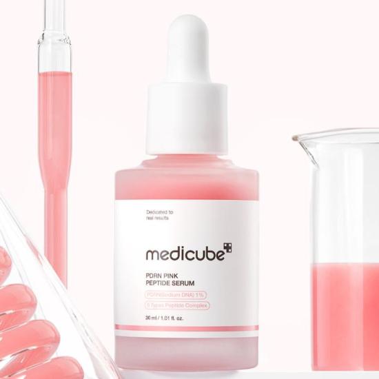 Medicube - PDRN Pink Peptide Serum (İnce Çizgi Önleyici Elastikiyet Koruyucu PDRN Peptit Serumu) 30ml