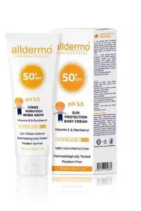 Alldermo Spf50+ Çocuk  Güneş Losyonu 200 ml