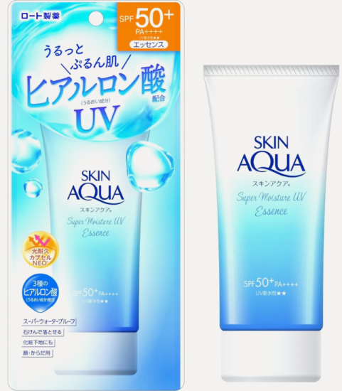 Skin Aqua Super Moisture UV Essence SPF50+ 80g
