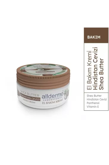 Alldermo Nem. Shea Butter  Hin.Cevizi (KAVANOZ) 
