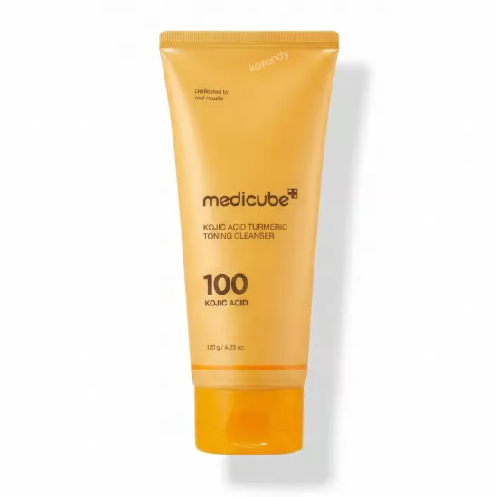 Medicube - Kojic Acid Turmeric Toning Cleanser (Leke ve Donukluk Önleyici Kojik Asit & Zerdeçallı Temizleyici) 120g