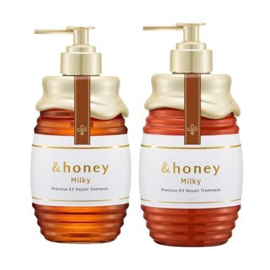 &Honey Milky Precious EX Onarıcı Saç Şampuan Paketi
