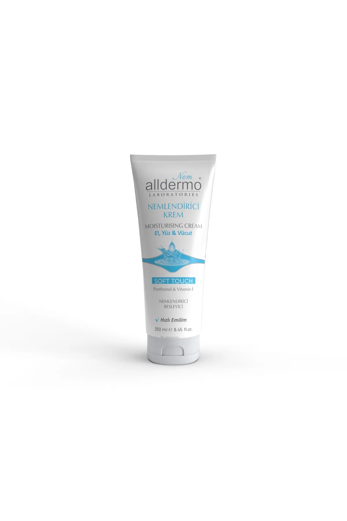  Alldermo Nem. El, Yüz,  Vücut Krem Soft Touch  (TÜP) 250 ml